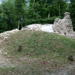 Turmruine im Jahr 2012